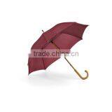 Automatic Umbrella With Wooden Shaft and Crook Wooden Handle thumbnail-6