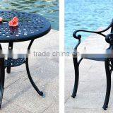 SIGMA Cast Aluminum Patio Furniture Outdoor Dining Sets Table and Chairs thumbnail-2