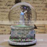 3d Resin Base Funny Custom Made Snow Globe Glass Snow Ball thumbnail-3