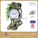19 Resin Gift Home Decorative Angel Wall Time Clock thumbnail-3