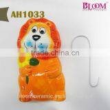 Ceramic Humidifier Pig Shaped With Metal "S" Hook thumbnail-5