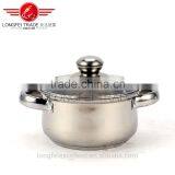 Useful Shape Hot Sale Stainless Steel India Market Soup Pot /cooking Pot Set thumbnail-1