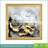 Handpainted Modern Floral Fabric Oil Painting thumbnail-2