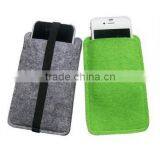 China Supplier Best Selling New Products Handmade Eco Friendly Felt Mobile Phone Bag Made in China thumbnail-1