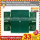 Portable Folding Table Tops Picnic Camping Outdoor Plastic Aluminum Sheet Dining 4 Chairs/Benches thumbnail-3