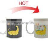 Hot Sale Dinosaur Color Changing Ceramic Mug for Promotional thumbnail-3