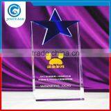 Jingyage Unique Blue Star Crystal Award Crystal Plaque Star Trophy Souvenir Gift thumbnail-1