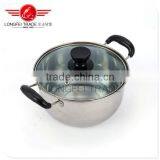 High Quality Kitchen Cookware/Promotion 5pcs Stainless Steel Cookware/Cooking Pot thumbnail-4