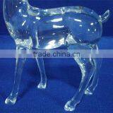 Hot Selling Acrylic Xmas Reindeer Figurines Decoration thumbnail-5