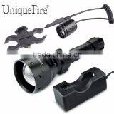 Uniquefire UF-1405 67mm Convex Lens Cree Aluminum High Power 850 nm IR Torch