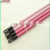 Colorful Varnished Wooden Broom Handle With 7.8cm Plastic Cap thumbnail-3