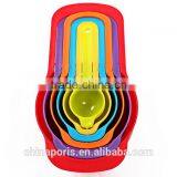 2017 GOOD QUALITY RAINBOW 6PCS MEASURING CUP MEASURING SPOONS thumbnail-1