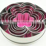 47095 6pcs Flowers Stainless Steel Cookie Cutter Set thumbnail-3