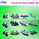 Tianyu DEX Auto Stainless Steel Universal Chrome Exhaust Muffler Tip thumbnail-2