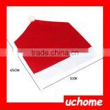 UCHOME Cheap Wholesale Christmas Santa Chair Cover Wholesale Chair Covers Non-Woven Christmas Chair Cover thumbnail-4