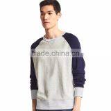 Mens Wholesale Crew Neck Heavy Hoodies Sweatshirt thumbnail-3