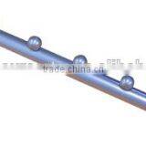 Chrome Satin 5-pin Metal Bracket Garment Apparel Hooks thumbnail-5