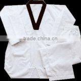 Black V Neck Taekwondo Uniform thumbnail-1