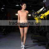 Customized Cotton Spandex Fitness Compression Shirt for Ladies thumbnail-2