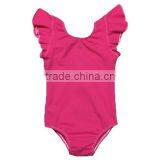 Girls' Dance Variety of Colors Ruffle Sleeve Leotard Kids Flutter Sleeve Leotard thumbnail-1