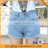 2017 Plus Size XL Ladies Summer Hot High Waist Jean Shorts for Women thumbnail-3