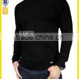 Hot Sale Mens Good Plain Long Sleeve Tshirt Sweater thumbnail-1