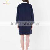 Woven Loose Cashmere Wool Winter Women Coats thumbnail-3