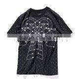 2017 Summer New Design Custom Gym Street Wear t Shirt Printed thumbnail-3