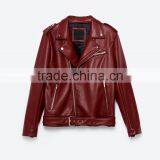 Wholesale Fashion Softshell Motocycle Cheap Leather Jackets Men 2016 thumbnail-2