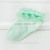 Summer Baby Girls Kids Toddler White Pink Cotton Lace Ruffle Princess Mesh Socks Children Breathable Short Ankle Sock thumbnail-4