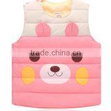 OEM Latest Fashion Lightweight Boys and Girls Winter Outer Duck Down Waistcoat thumbnail-3