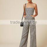 Runwaylover 5447 Sexy Ladies Sexy Plaid Sexy Strap Playsuit thumbnail-3