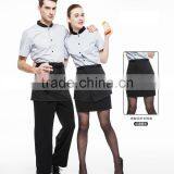 Juqian 2016 Custom Design Restaurant Hotel Waiter Waitress Uniform thumbnail-6