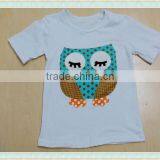 Wholesale Boys Summer Cartoon Owl Pattern T-shirts thumbnail-1