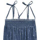 Kids Romper Baby Clothes Blue Denim One Piece Jumpsuit Wholesale Childrenis Clothing thumbnail-3