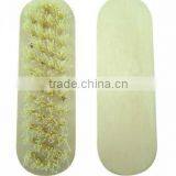 White Wooden Handle Bristle Hair Shoe Brush thumbnail-1