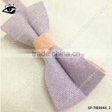 12x7CM Macaron Color Cotton Bow Tie Women Assorted Color Bow Tie thumbnail-4