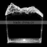 Wholesale Blank Crystal Iceberg Award /trophy For Souvenirs Office Decoration JKC-0113