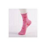 Pretty Pink Womens Ankle Socks , Breathable Sporty All Cotton Socks thumbnail-1