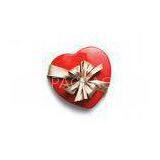 Small Heart Shaped Biscuit Gift Cardboard Boxes / Container Printed 200X100 mm thumbnail-1