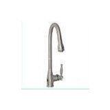 Contemporary Kitchen Sensor Faucet Small Basin Taps Stainless Steel