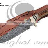 Damascus Knife/Hunting Knife/Deer Stag thumbnail-1