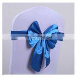 Plain Wholesale Banquet Polka Dot Chair Sash thumbnail-3