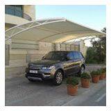 Double Membrane Waterproof Car Tarpaulin for Car Parking thumbnail-3