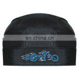 HMB-901V LEATHER SKULL CAP DURAG HEAD WRAP BANDANA SKULLCAP HATS SCARF BIKER STYLE