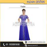 Simple Halloween Party Wear Fustan With Beautiful Unique Embroidery Design 6557 thumbnail-4