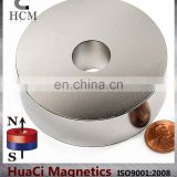 large magnet Neodymium ring Magnet N45 OD3"x ID0.75"x 1" NdFeB Rare Earth Magnet