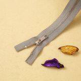 #3 #4 #5 #8 Metal Brass Zipper With Light Golden Platinum Teeth Close End thumbnail-4