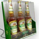 High Quality Glass Cabinet Acrylic Wine Display Box for Supermarket thumbnail-1