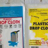 Dust Sheet Cover, Prep-Tool, Plastic Drop Cloth